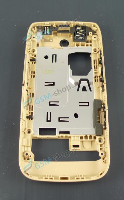 Stred Nokia Asha 308 zlat Originl