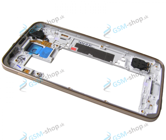 Stred Samsung Galaxy S5 (G900F) zlat Originl