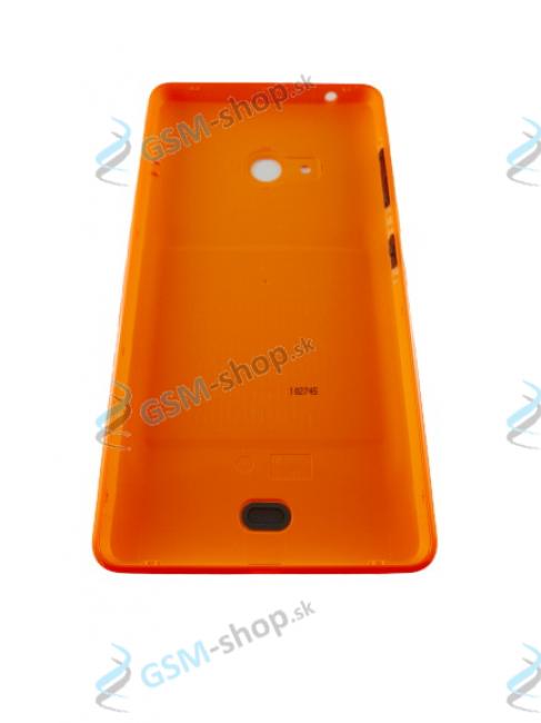 Kryt Microsoft Lumia 540 Dual Sim batrie oranov Originl