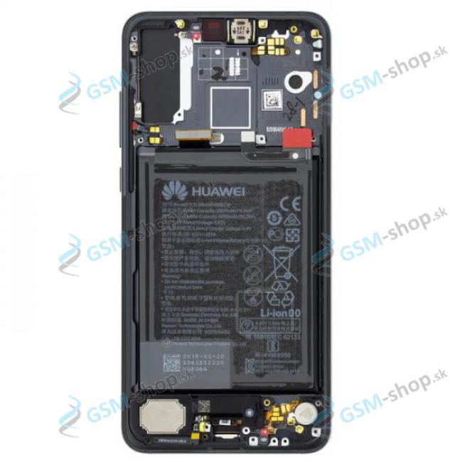 LCD displej Huawei P20 Pro a dotyk s krytom iernym Originl