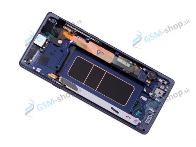 LCD displej Samsung Galaxy Note 9 (N960) a dotyk s krytom modrm Originl