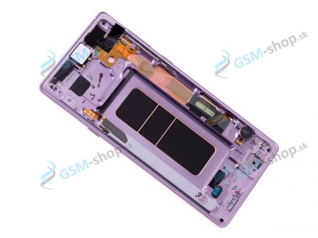 LCD displej Samsung Galaxy Note 9 (N960) a dotyk s krytom fialovm Originl