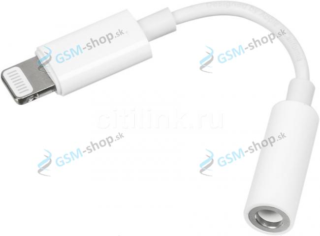 Audio adaptr MMX62ZM iPhone Lightning a 3,5mm biely blister Originl