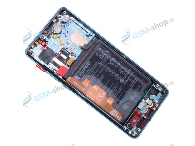 LCD displej Huawei P30 Pro a dotyk s krytom modrm Originl