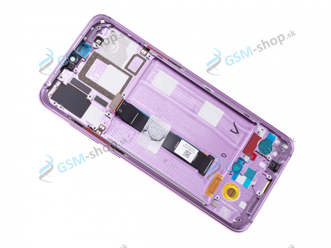 LCD Xiaomi Mi 9 a dotyk s krytom fialovm Originl