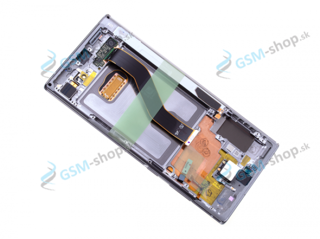 LCD displej Samsung Note 10 Plus (N975) a dotyk s krytom striebornm Originl