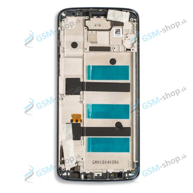 LCD displej Motorola Moto G6 Plus (XT1926) a dotyk tmavo modr Originl