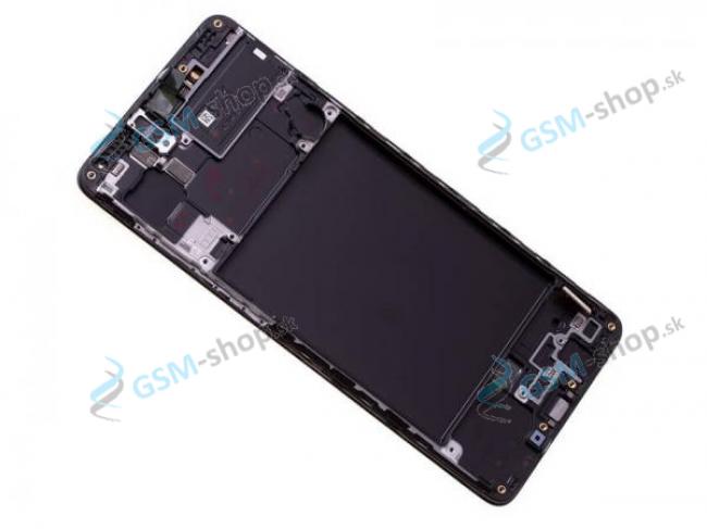 LCD displej Samsung Galaxy A71 (A715F) a dotyk ierny s krytom Originl