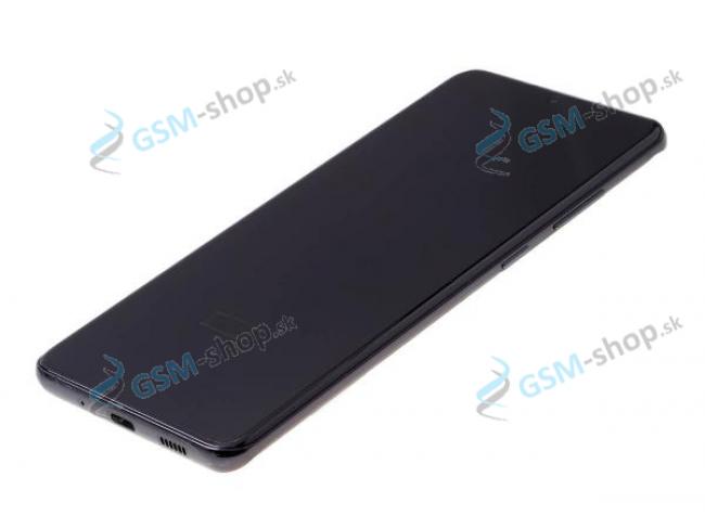 LCD displej Samsung Galaxy S20 Ultra (G987, G988) a dotyk s krytom iernym Originl