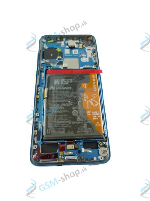 LCD Huawei P40 a dotyk s krytom modrm Originl