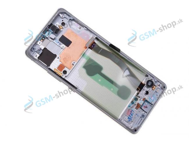LCD Samsung Galaxy S10 Lite (G770) a dotyk s krytom bielym Originl