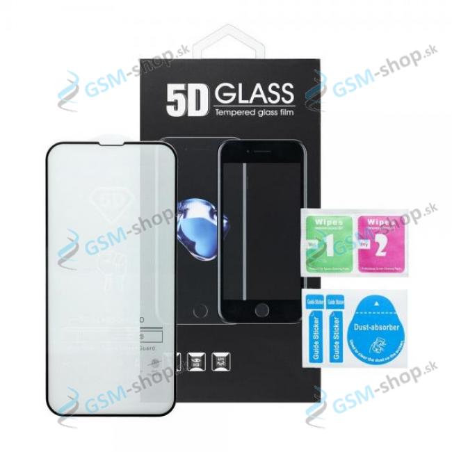 Tvrden sklo Huawei P40 Lite cel displej 5D FULL GLUE ierne