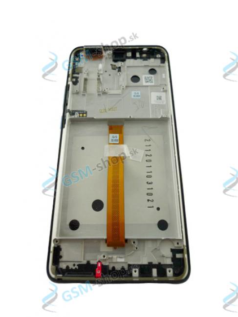 LCD Motorola One Hyper (XT2027) a dotyk s krytom modrm Originl