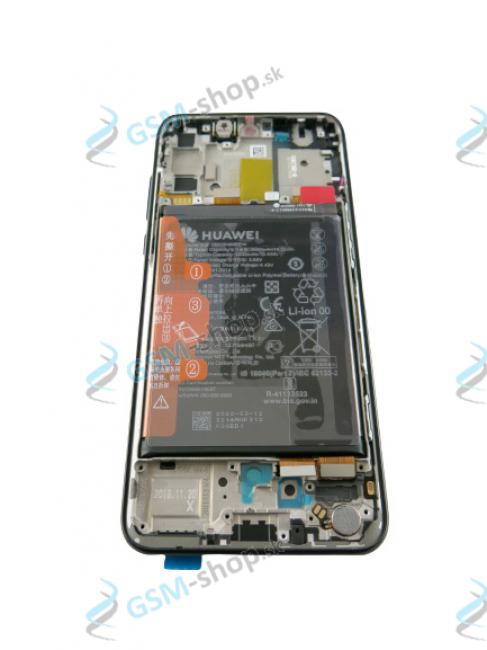 LCD displej Huawei P Smart S, Y8p a dotyk s krytom iernym Originl