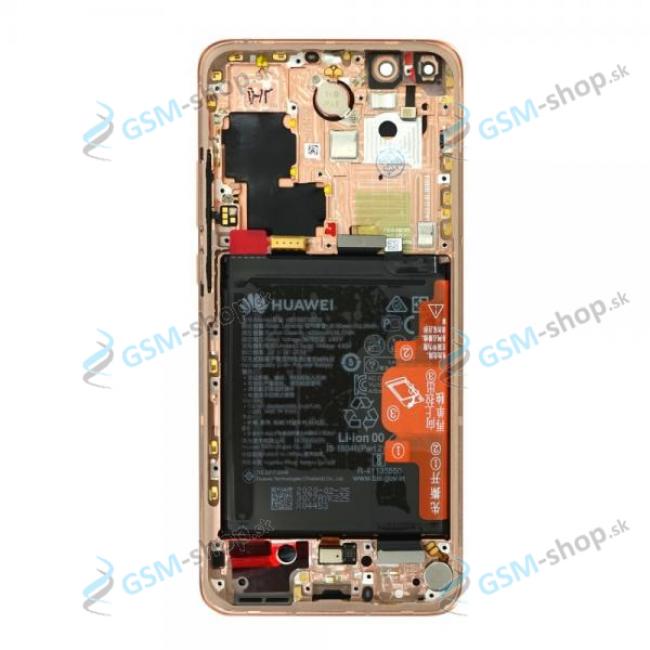 LCD displej Huawei P40 Pro a dotyk s krytom zlatm Originl