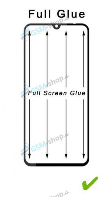 Tvrden sklo Xiaomi Mi 10T Lite cel displej 5D FULL GLUE ierne