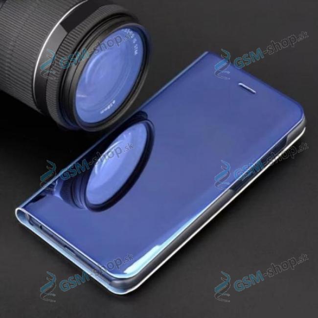 Pzdro CLEAR VIEW Samsung Galaxy A12, A12s, M12 modr