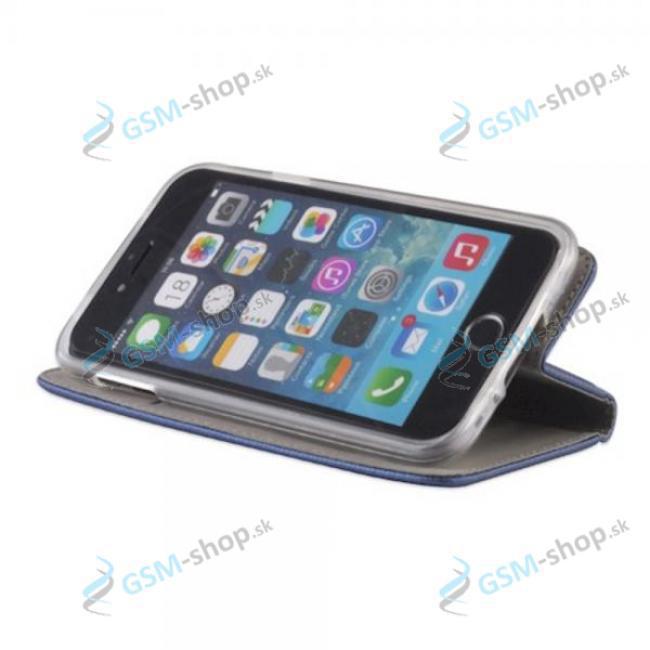 Pzdro iPhone 13 Mini knika magnetick modr