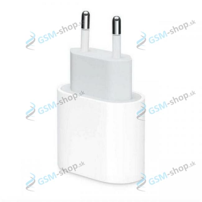 Adaptr Apple MU7V2ZMA 18W USB-C Originl blister biely