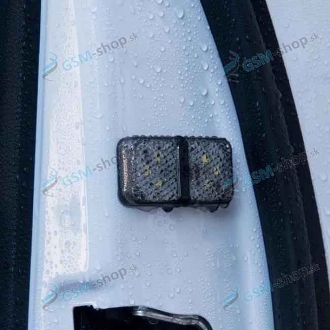 BASEUS výstražné svetlo na dvere auta 2X LED čierne