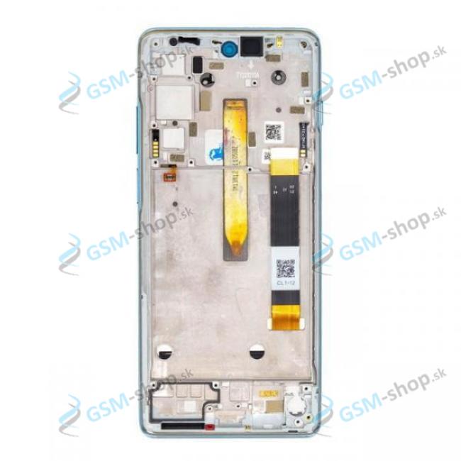 LCD displej Motorola Moto G200 (XT2175) a dotyk s krytom zelenm Originl