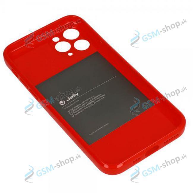 Pzdro silikn JELLY360 iPhone 13 Pro Max erven