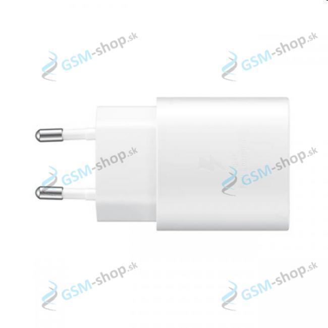 USB-C adaptér do siete Samsung EP-TA800NWE 25W Originál blister biely