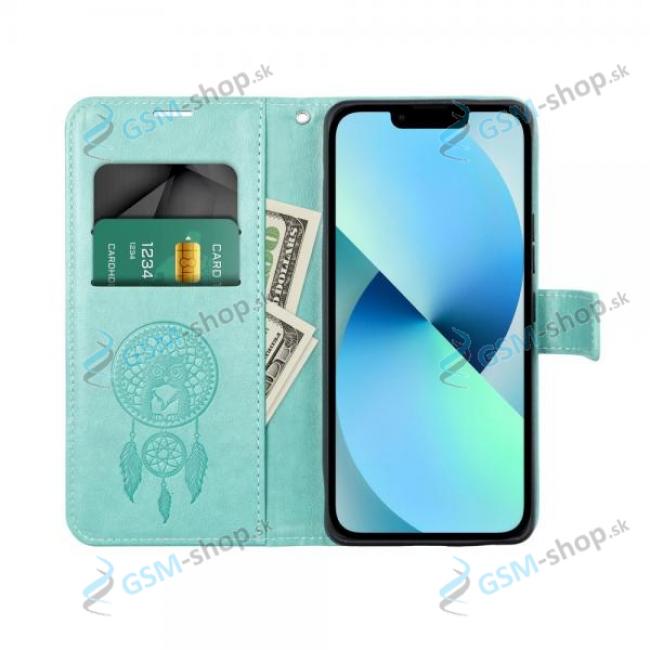 Pzdro MEZZO Samsung Galaxy A13 (A135) knika zelen Dreamcatcher