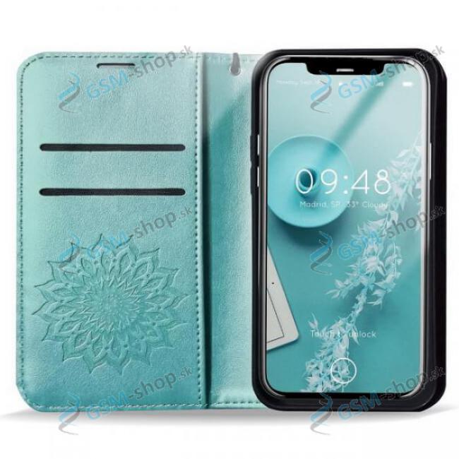 Pzdro MEZZO Samsung Galaxy A12, A12s, M12 knika Green Mandala