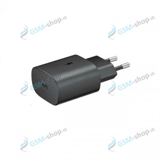 USB-C adaptér do siete Samsung EP-TA800NBE 25W Originál blister čierny