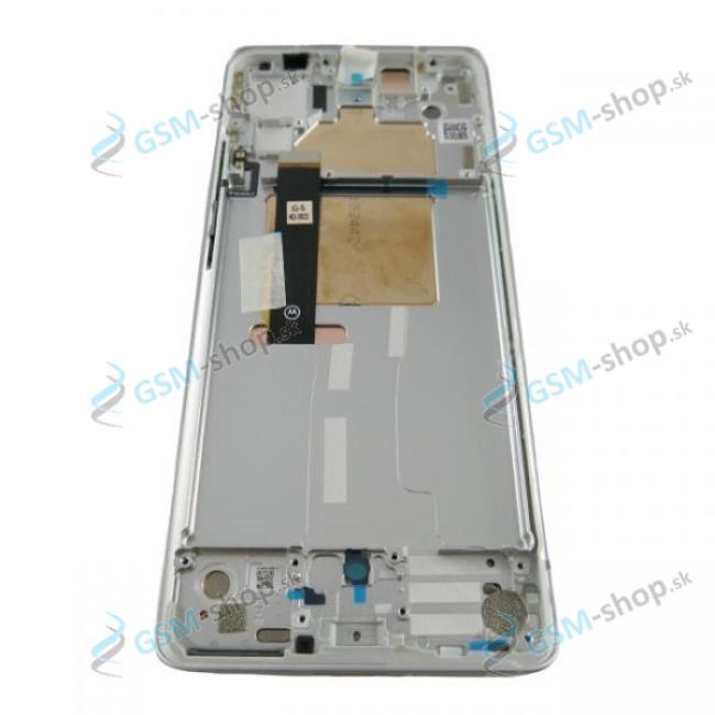 LCD displej Motorola Edge 30 Fusion (XT2243) a dotyk s krytom bielym Originl