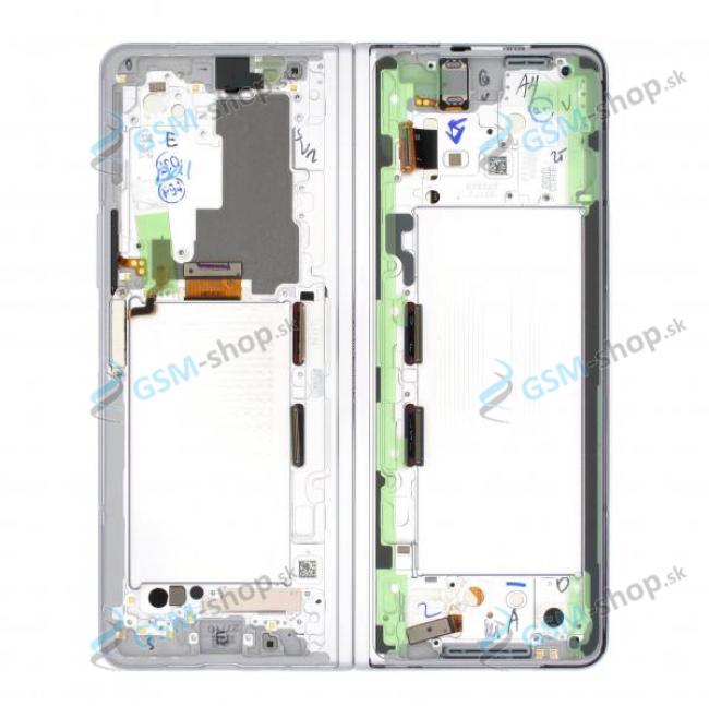 LCD displej Samsung Galaxy Z Fold 3 (F926) a dotyk s krytom striebornm Originl