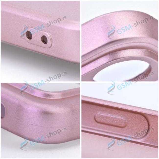 Púzdro METALLIC iPhone 15 ružové
