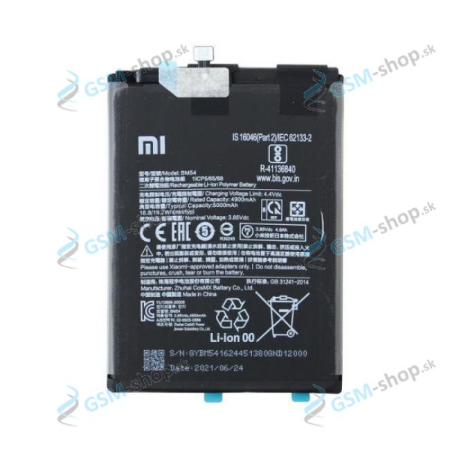 Batria Xiaomi BM54 pre XIaomi Redmi Note 9T 5G Originl