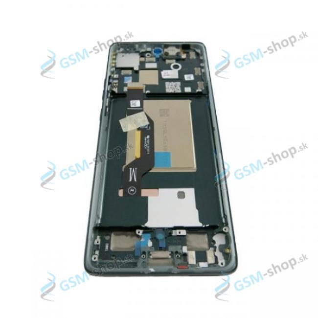 LCD displej Motorola Edge 50 (XT2407) a dotyk s krytom zelenm Originl