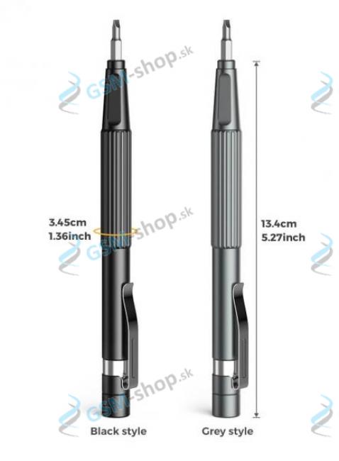 Skrutkova UF-TOOLS (pero) s vymenitenmi bitmi 13v1