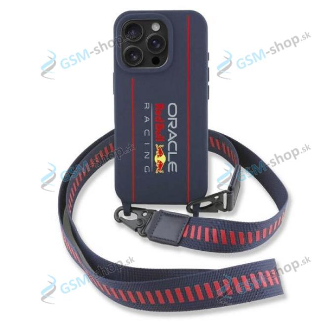 Pzdro Red Bull Vertical Logo RBHMP16L24SISOLRV iPhone 16 s Crossbody popruhom modr