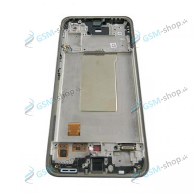 LCD displej Samsung Galaxy A36 5G (A366) a dotyk s krytom fialovm Originl