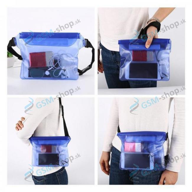 Vodeodoln taka TYP 3 (15,5x22 cm) s popruhom modr