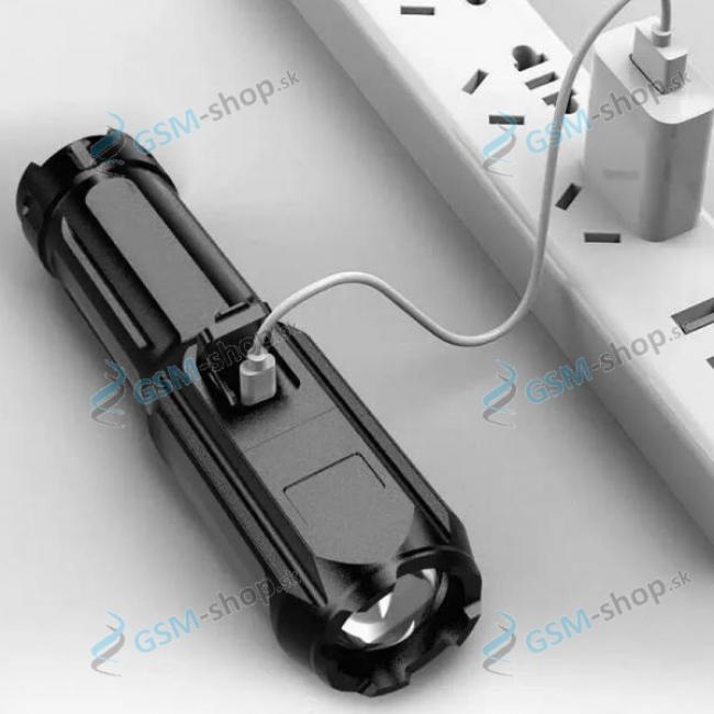 LED svietidlo Zoom B25 ierne