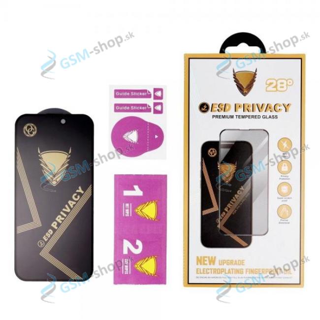 Tvrden sklo OG PREMIUM Xiaomi Redmi Note 13 Pro 5G PRIVACY ierne