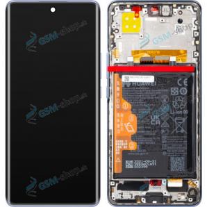 LCD displej Huawei Nova 9 a dotyk s krytom modrm Originl