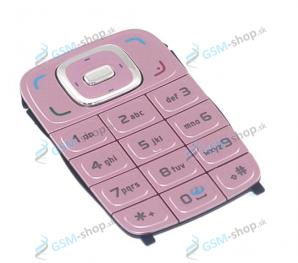 Klávesnica Nokia 6131 ružová Originál
