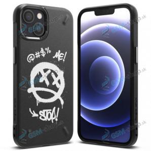 Púzdro RINGKE Onyx Design Graffiti pre iPhone 13 (OD546E233) čierne