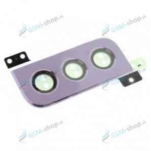 Kryt kamery Samsung Galaxy S22 (S901) fialový Originál