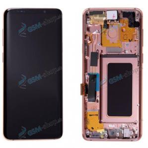 LCD displej Samsung Galaxy S9 Plus (G965) a dotyk s krytom zlatm Originl