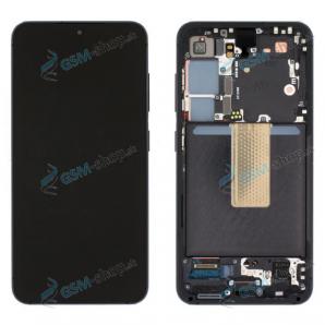 LCD displej Samsung Galaxy S23 (S911) a dotyk s krytom iernym Originl