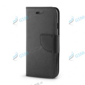 Púzdro Samsung Galaxy S21 FE 5G (G990) knižka čierna s prackou