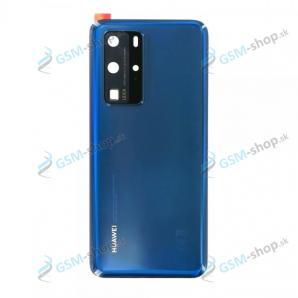 Kryt Huawei P40 Pro batérie zadný modrý Originál