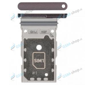 SIM držiak Samsung Galaxy S21 FE 5G (G990) šedý Originál